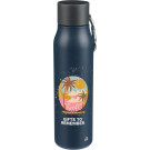 Botella de acero inoxidable reciclado 600ml con mosquetón