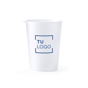 Vaso reutilizable flexible con argolla 500ml