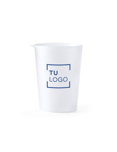 Vaso reutilizable flexible con argolla 500ml