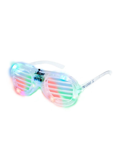 Gafas con luces LED de fiesta