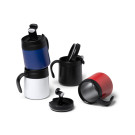 Taza de acero inoxidable reciclado de doble pared con tapa