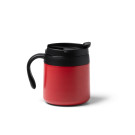 Taza de acero inoxidable reciclado de doble pared con tapa