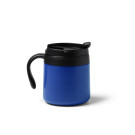 Taza de acero inoxidable reciclado de doble pared con tapa
