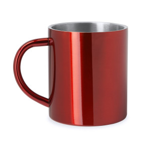 Taza metálica de doble pared 290ml