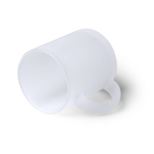 Taza de cristal para sublimación efecto hielo 350ml 2