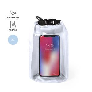 Bolsa impermeable de 2L con ventana transparente