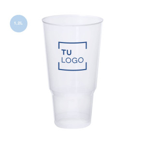 Vaso de plástico PP reutilizable 1,2L