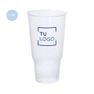 Vaso de plástico PP reutilizable 1,2L