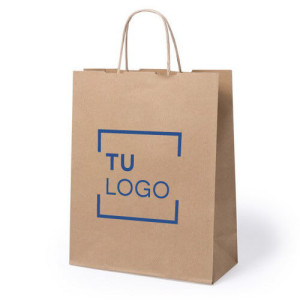 Bolsa de papel reciclado 25 x 31 x 11 cm | Bolsa ecológica