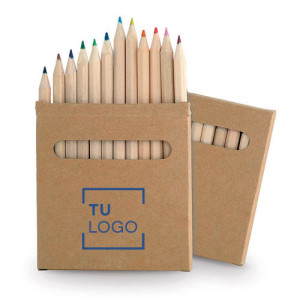 Caja de lápices 12 unidades | Caja de lapices para colorear