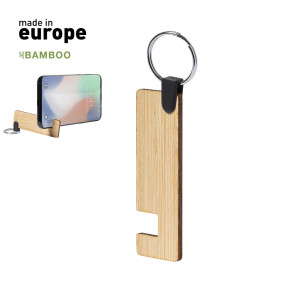 Llavero soporte de bambú