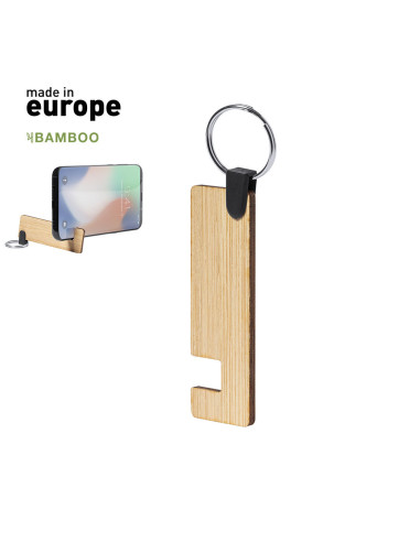 Llavero soporte de bambú