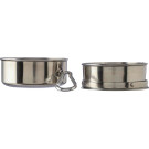 Vaso plegable de acero inoxidable