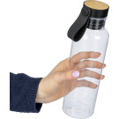 Botella de rPET 750ml con correa de silicona
