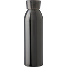 Botella de acero inoxidable reciclado 650ml con asa de silicona