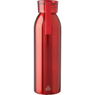Botella de acero inoxidable reciclado 650ml con asa de silicona