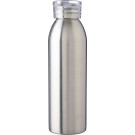 Botella de acero inoxidable reciclado 650ml con asa de silicona