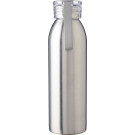 Botella de acero inoxidable reciclado 650ml con asa de silicona