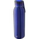 Botella de acero inoxidable reciclado 650ml con asa de silicona