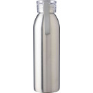 Botella de acero inoxidable reciclado 650ml con asa de silicona