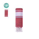 Pareo toalla bicolor de algodón y poliéster - Coartegift