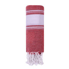 Pareo toalla bicolor de algodón y poliéster - Coartegift
