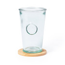 Posavasos redondo de bambú