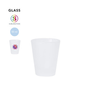 Vaso de chupito de cristal para sublimación 50ml