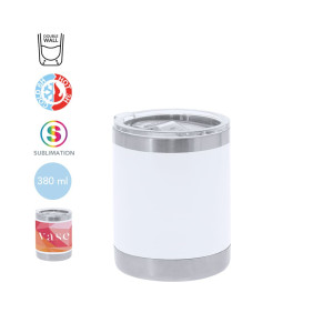 Vaso térmico de acero inoxidable de doble pared para sublimación