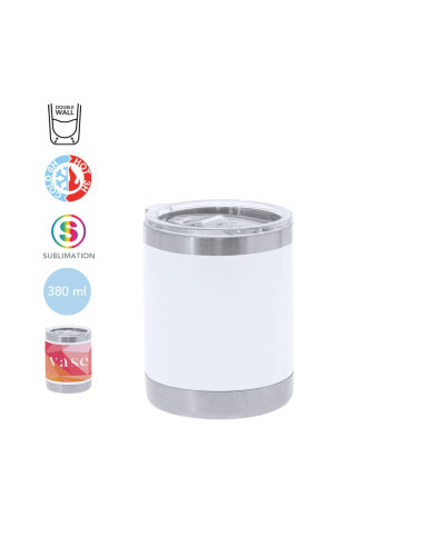 Vaso térmico de acero inoxidable de doble pared para sublimación