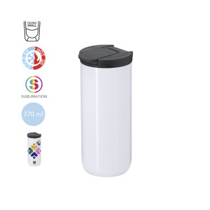 Vaso térmico alto para sublimación 370ml