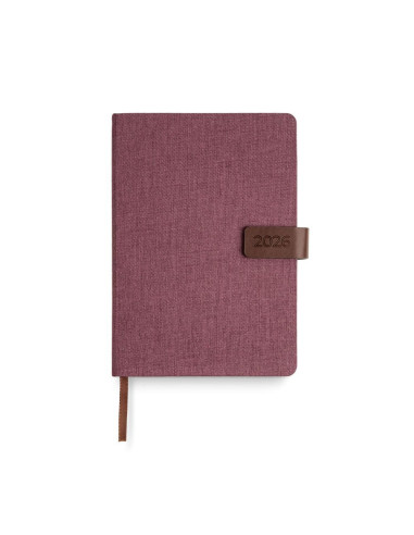 Agenda de Lino Personalizada | Formato A5 | Cierre Magnético