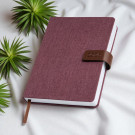 Agenda de Lino Personalizada | Formato A5 | Cierre Magnético