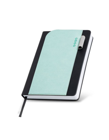 Agenda diaria A5 de PU con bolsillo
