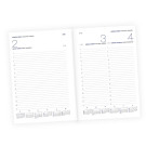 Agenda diaria A5 de PU con bolsillo