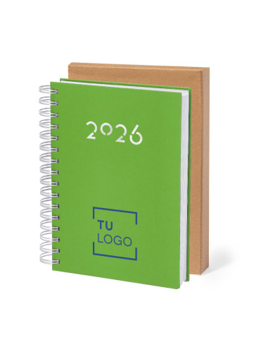 Agenda página día A5 con anillas