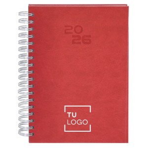 Agenda diaria B5 con anillas