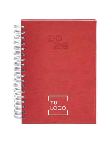 Agenda diaria B5 con anillas