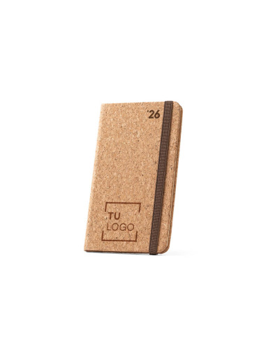 Agenda de corcho tamaño bolsillo | Agendas Personalizadas