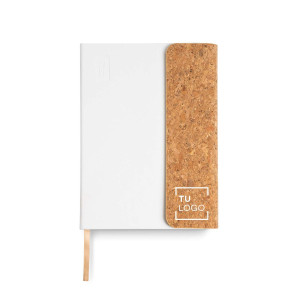 Agenda A5 diaria con solapa de corcho