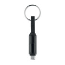 Cable USB-C y llavero con cierre magnético