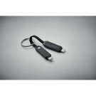 Cable USB-C y llavero con cierre magnético