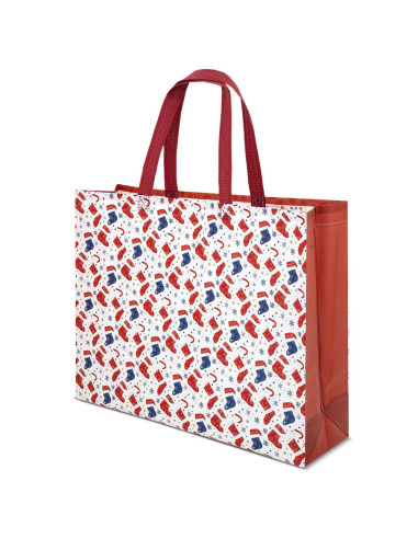 Bolsa de regalo navideña de non woven