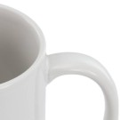 Taza blanca cerámica de 350 ml para sublimación