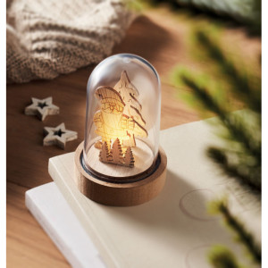 Adorno navideño de sobremesa con luz LED 2