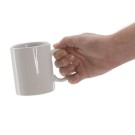 Taza blanca cerámica de 350 ml para sublimación