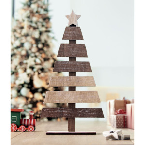 Árbol de Navidad decorativo de madera 2