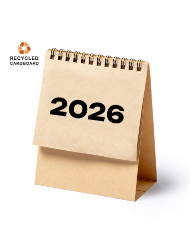 Calendario Mini de Cartón Reciclado