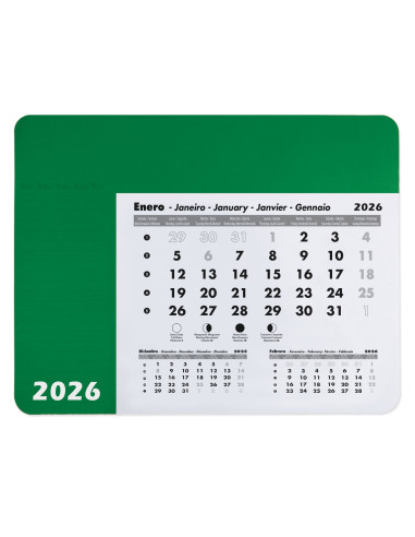 Alfombrilla Calendario Personalizada