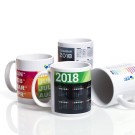 Taza blanca cerámica de 350 ml para sublimación